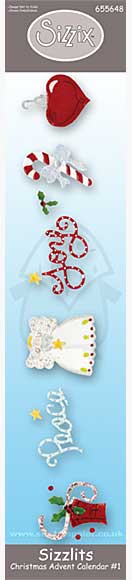 Sizzix Decorative Strip - Christmas Advent Calendar #1 [D]