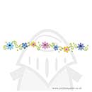 SO: Sizzix Decorative Strip - Hello Kitty Flower Swirls [D]