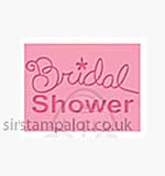Singlz Embossing Folder - Phrase Bridal Shower [S]