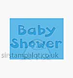 Singlz Embossing Folder - Phrase Baby Shower [S]