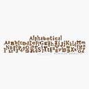 SO: Tim Holtz Alterations - Decorative Strip - Alphabetical