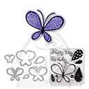SO: Framelits Die sets w/Clear Stamps - Butterflies