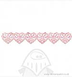 Decorative Strip - Decorative Hearts #2 by Dena Designs