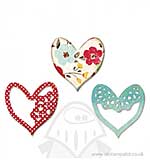 SO: Thinlits Die Set 3PK - Alluring, Hearts by Scrappy Cat