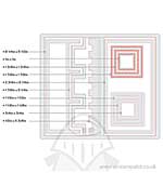SO: Framelits Die Set 10PK - Card Triple Square Flip-Its