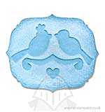 Embosslits Small Die - Label Love Birds Embosslits Small Die - Label Love Birds