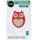 Thinlits Die Set 4PK - Little Owl by Craft Asylum Thinlits Die Set 4PK - Little Owl by Craft Asylum