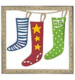 SO: Sizzix Thinlits Die - Christmas Stockings