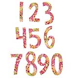 SO: Sizzix Bigz Alphabet Set 2 Dies - Fresh Blossoms Numbers Stephanie Ackerman [SZ1701]