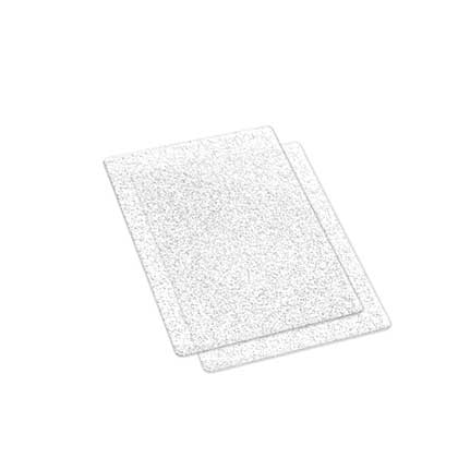 Sizzix Accessories - Silver Glitter Cutting Pads (pair)