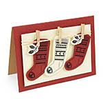 SO: Sizzix Framelits with Stamps - Fairsle Stocking