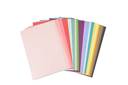 Sizzix Cardstock, 80 sheets, 20 Colours, 216gsm A4