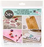 SO: Sizzix Paper Leather - Basics Assorted (6x6, 20 sheets)