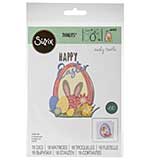 SO: Sizzix Thinlits Die Set - Easter Sentiments by Emily Tootle (18PK)
