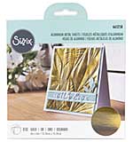 SO: Sizzix Surfacez Aluminum Metal Sheets 6X6 10pk - Gold