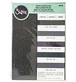 SO: Sizzix Surfacez Opulent Cardstock Pack 8x11.5 50pk - Charcoal