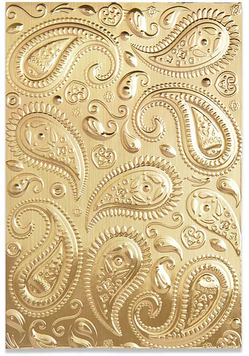 Sizzix 3D Textured Impressions By Georgie Evans - Paisley