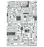 SO: Sizzix 3D Textured Impressions Embossing Folder By Tim Holtz - Circuit