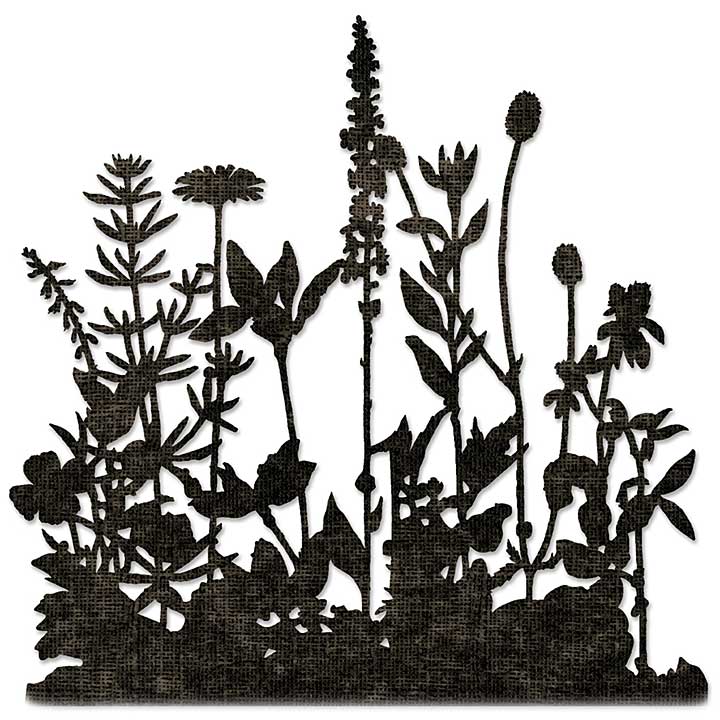 SO: Sizzix Thinlits Die By Tim Holtz - Flower Field