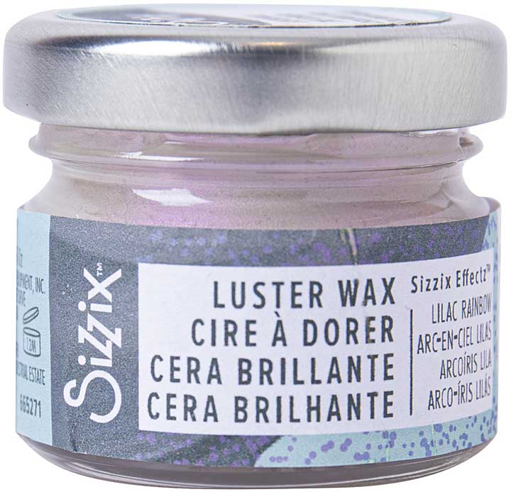 Sizzix Effectz Luster Wax 20ml - Lilac Rainbow