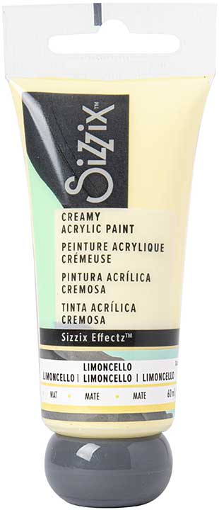 Sizzix Effectz Creamy Matte Acrylic Paint 60ml - Limoncello