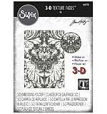Sizzix 3D Texture Fades Embossing Folder by Tim Holtz - Damask