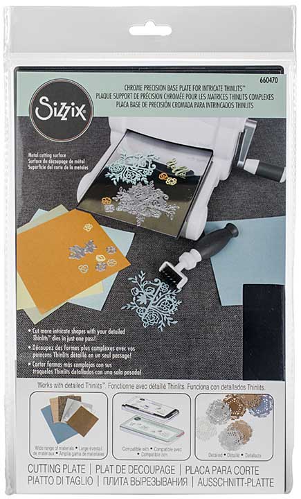 SO: Sizzix Chrome Precision Base Plate For Intricate Thinlits