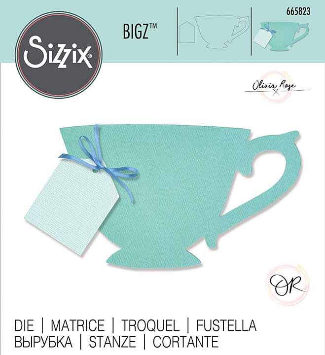 SO: Sizzix Bigz Die By Olivia Rose - Tea Cup