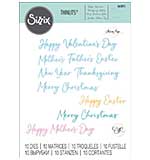 Sizzix Thinlits Dies By Olivia Rose 10Pkg - All Occasions