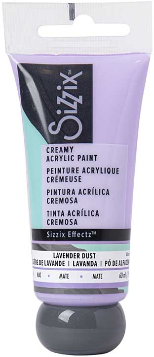 SO: Sizzix Effectz Creamy Matte Acrylic Paint 60ml -  Lavender Dust