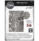 Sizzix 3D Texture Fades - Industrious Embossing Folder by Tim Holtz
