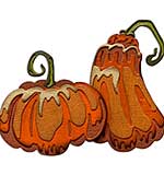 SO: Sizzix Thinlits Dies - Pumpkin Duo Colorize (12pk) by Tim Holtz