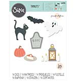 Sizzix Thinlits Dies - Halloween Motifs 14pk by Jennifer Ogborn