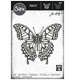 Sizzix Thinlits Die By Tim Holtz - Perspective Butterfly