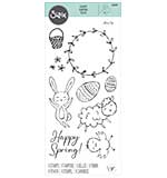 Sizzix Clear Stamps Set 9PK - Spring Essentials by Olivia Rose