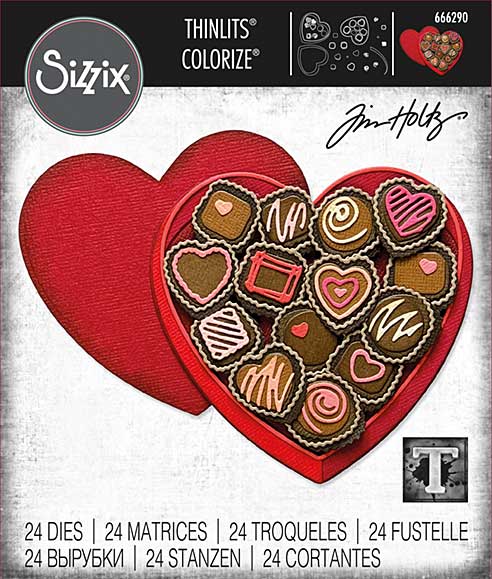 SO: Sizzix Thinlits Die Set 24PK - True Love, Colorize by Tim Holtz