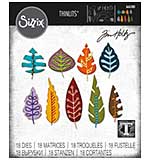 Sizzix Thinlits Die Set 18PK - Artsy Leaves by Tim Holtz