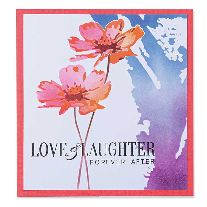 Sizzix Making Tool - Layered Stencils 4PK - Flowers by Olivia Rose