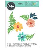 Sizzix Thinlits Die Flowers and Fern (11pcs) (666672)