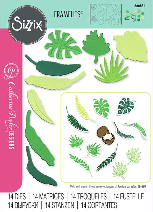 Sizzix Thinlits Die Set By Catherine Pooler 14pk - Stay Wild #2