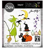 SO: Sizzix Thinlits Die by Tim Holtz Vault Wicked (15pcs) (666683)