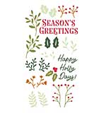 Sizzix Clear Stamps by Catherine Pooler Happy Holly Days (29pcs)