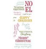 Sizzix Clear Stamps by Catherine Pooler Greetings of the Season (13pcs)