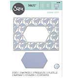 Sizzix Thinlits Die by Jessica Scott Geo Lattice Frame (2pcs)