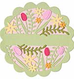 SO: Sizzix Catherine Pooler - Thinlits Die - Tulips and Blooms Circle (6pcs)