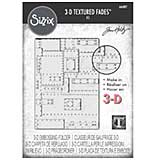 Sizzix 3D Texture Fades by Tim Holtz A5 Foundry LARGE