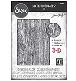 Sizzix 3D Texture Fades by Tim Holtz A5 Lumber LARGE