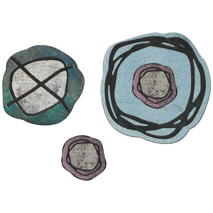 Sizzix Thinlits Die by Seth Apter Twisters (6pcs)