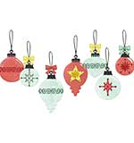 Sizzix Framelits Die with Stamps by 49 and Market Baubles (11+19pcs)