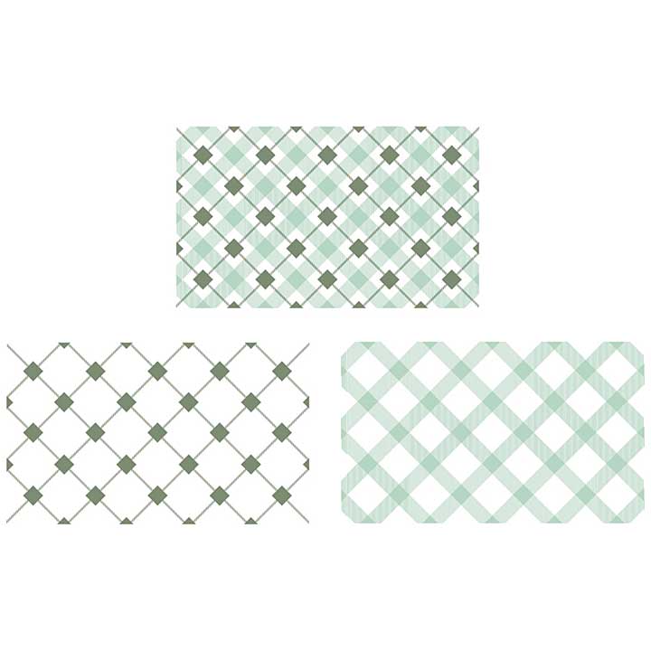 Sizzix Clear Stamps by 49 and Market Tartan (2pcs)